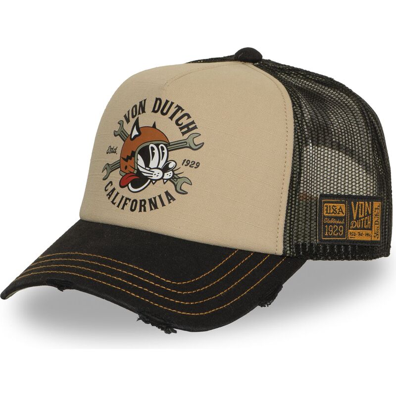 bone-trucker-bege-e-preto-crew37-da-von-dutch bone-trucker-bege-e-preto-crew37-da-von-dutch