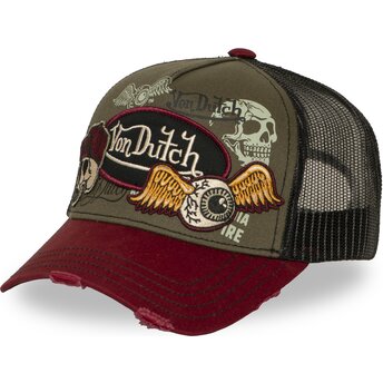 Boné trucker multicolor PATCHES17 da Von Dutch