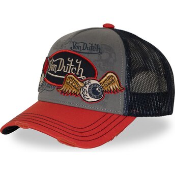 Boné trucker multicolor PATCHES18 da Von Dutch
