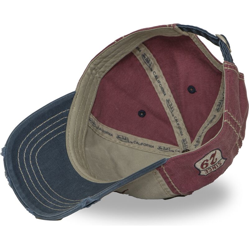 bone-curvo-multicolor-ajustavel-retro15-da-von-dutch