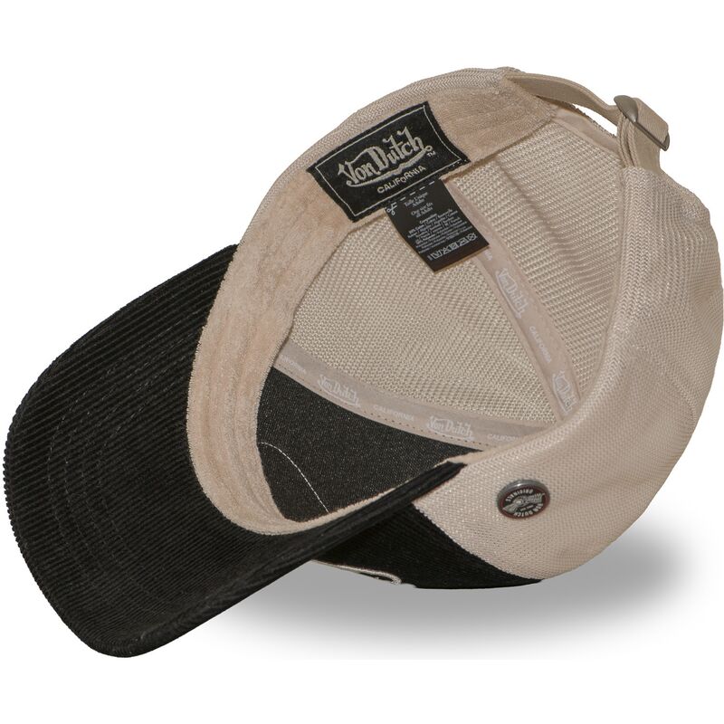 bone-trucker-preto-e-bege-ajustavel-lof-b50-da-von-dutch bone-trucker-preto-e-bege-ajustavel-lof-b50-da-von-dutch