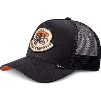 Boné trucker preto HFT Rose Kraken da Djinns