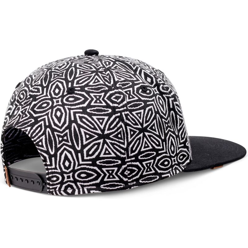 bone-plano-preto-e-branco-snapback-gothic-freestyle-da-djinns