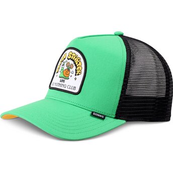 Boné trucker verde e preto HFT DNC Slowstarter da Djinns