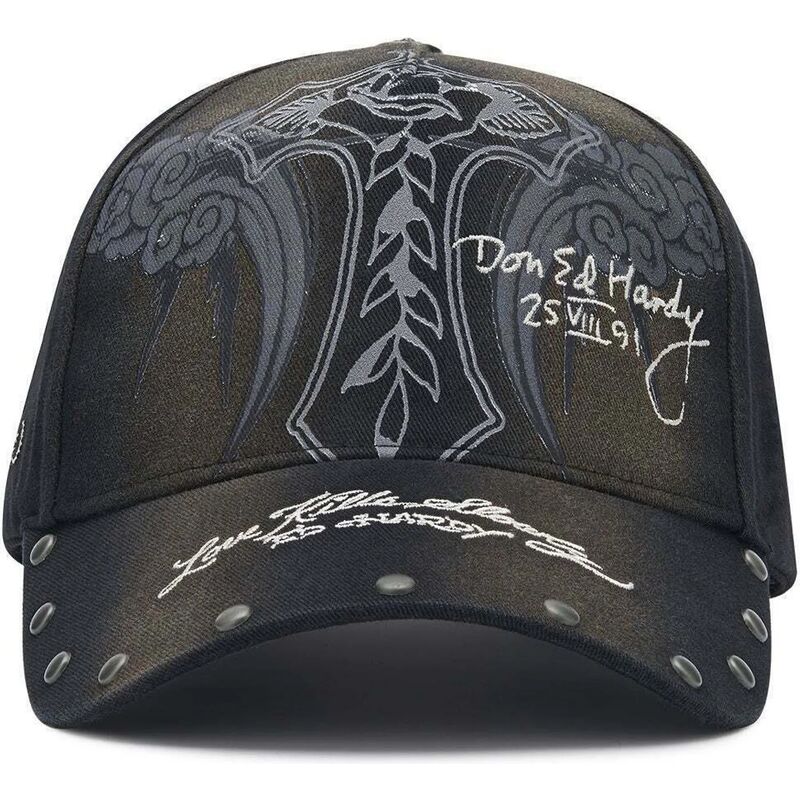 bone-curvo-preto-ajustavel-storming-rose-washed-da-ed-hardy bone-curvo-preto-ajustavel-storming-rose-washed-da-ed-hardy