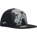 bone-plano-preto-snapback-battle-dragon-da-ed-hardy