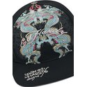 bone-plano-preto-snapback-battle-dragon-da-ed-hardy