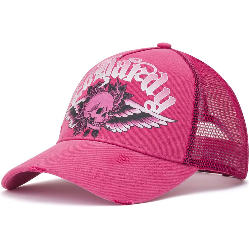 bone-trucker-rosa-flaming-gothic-skull-washed-da-ed-hardy
