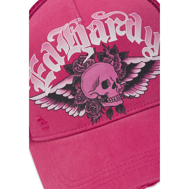 bone-trucker-rosa-flaming-gothic-skull-washed-da-ed-hardy