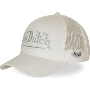 Boné trucker creme RAINBOW da Von Dutch