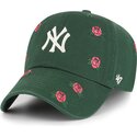 bone-curvo-verde-ajustavel-clean-up-scatter-da-new-york-yankees-mlb-da-47-brand