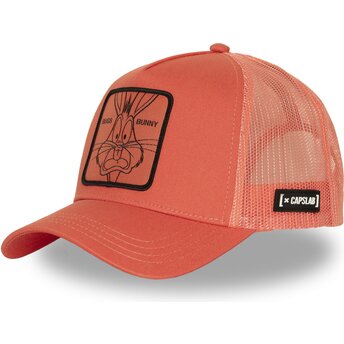 Boné trucker rosa Bugs Bunny LOO14 BUG Looney Tunes da Capslab