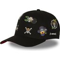 bone-curvo-preto-snapback-straw-hat-pirates-op8-fla-one-piece-da-capslab