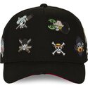bone-curvo-preto-snapback-straw-hat-pirates-op8-fla-one-piece-da-capslab