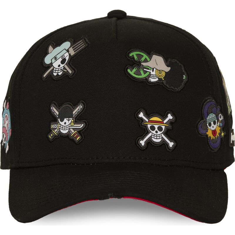 bone-curvo-preto-snapback-straw-hat-pirates-op8-fla-one-piece-da-capslab
