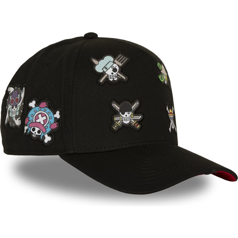 bone-curvo-preto-snapback-straw-hat-pirates-op8-fla-one-piece-da-capslab