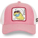 bone-trucker-rosa-e-branco-smurfina-smu3-sof-os-smurfs-da-capslab
