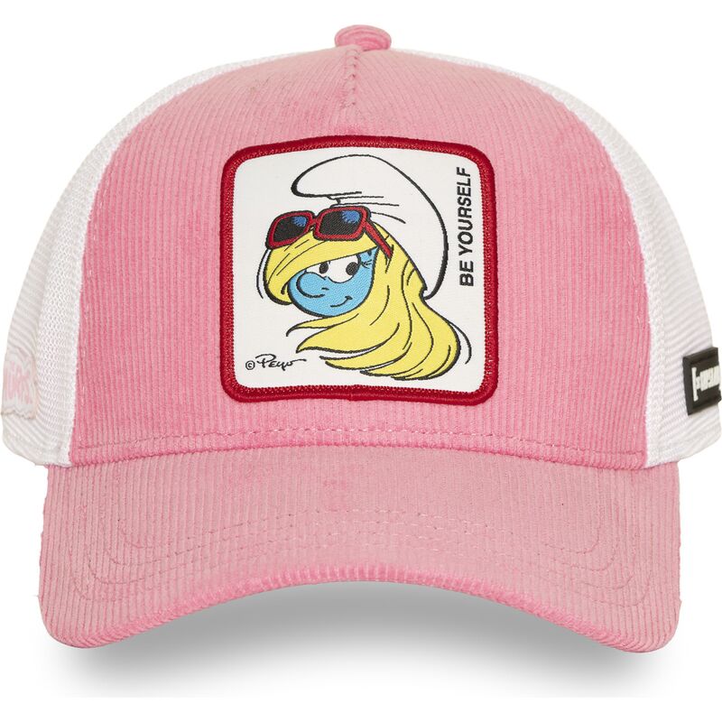 bone-trucker-rosa-e-branco-smurfina-smu3-sof-os-smurfs-da-capslab bone-trucker-rosa-e-branco-smurfina-smu3-sof-os-smurfs-da-capslab