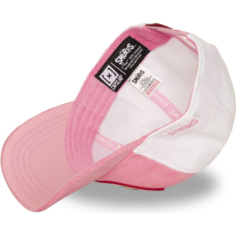 bone-trucker-rosa-e-branco-smurfina-smu3-sof-os-smurfs-da-capslab bone-trucker-rosa-e-branco-smurfina-smu3-sof-os-smurfs-da-capslab
