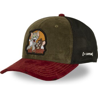 Boné trucker multicolor Tom and Jerry TAJ9 TAJ Looney Tunes da Capslab
