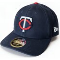 bone-curvo-azul-marinho-snapback-9forty-m-crown-field-of-dreams-da-minnesota-twins-mlb-da-new-era