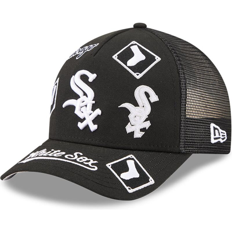 bone-trucker-preto-9forty-m-crown-a-frame-all-over-da-chicago-white-sox-mlb-da-new-era bone-trucker-preto-9forty-m-crown-a-frame-all-over-da-chicago-white-sox-mlb-da-new-era
