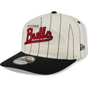 bone-curvo-bege-e-preto-snapback-19twenty-pinstripe-da-chicago-bulls-nba-da-new-era