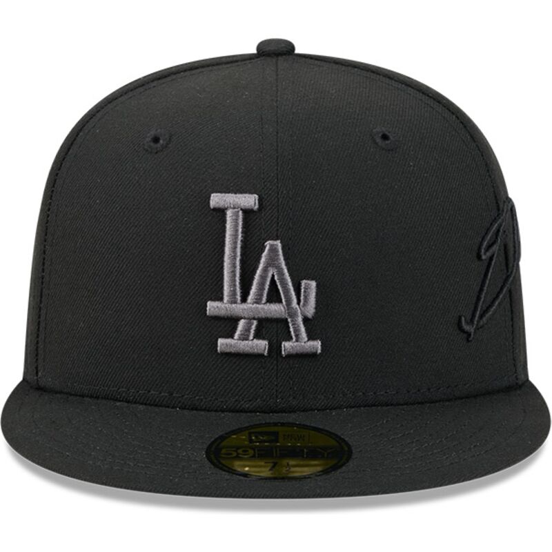 bone-plano-preto-justo-com-logo-cinza-59fifty-side-script-da-los-angeles-dodgers-mlb-da-new-era