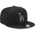 bone-plano-preto-justo-com-logo-cinza-59fifty-side-script-da-los-angeles-dodgers-mlb-da-new-era