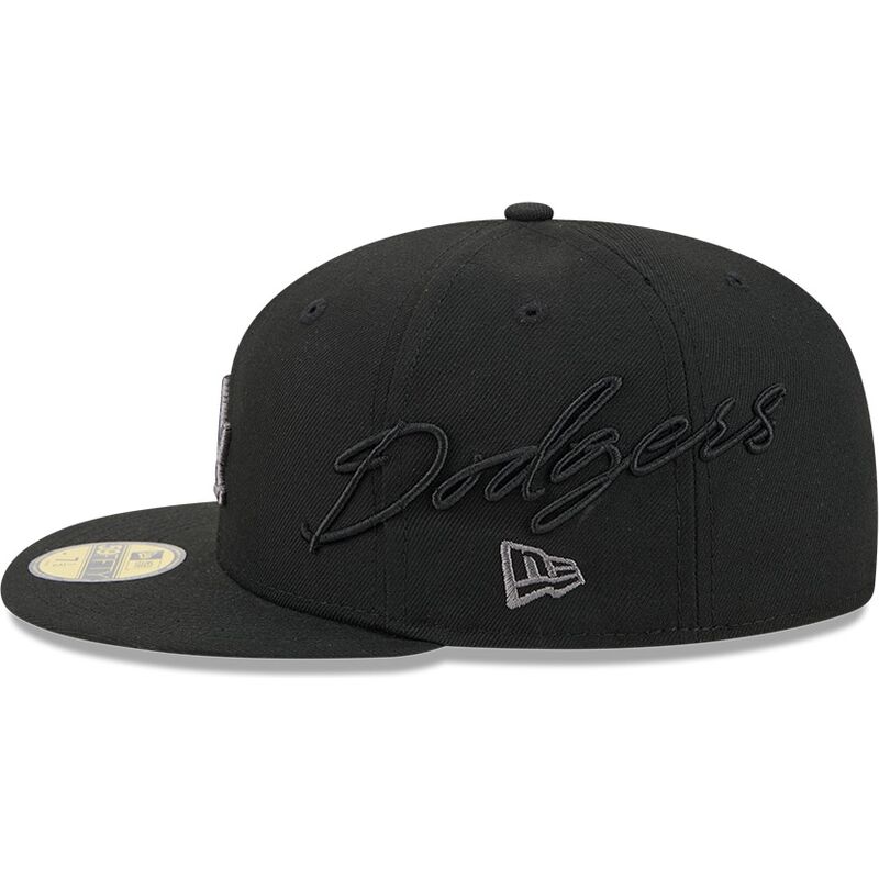 bone-plano-preto-justo-com-logo-cinza-59fifty-side-script-da-los-angeles-dodgers-mlb-da-new-era