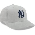 bone-curvo-cinza-justo-com-logo-azul-marinho-59fifty-cord-da-new-york-yankees-mlb-da-new-era