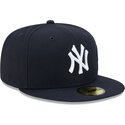 bone-plano-azul-marinho-justo-59fifty-side-script-da-new-york-yankees-mlb-da-new-era