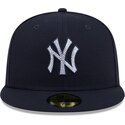 bone-plano-azul-marinho-justo-59fifty-rhinestone-badge-da-new-york-yankees-mlb-da-new-era