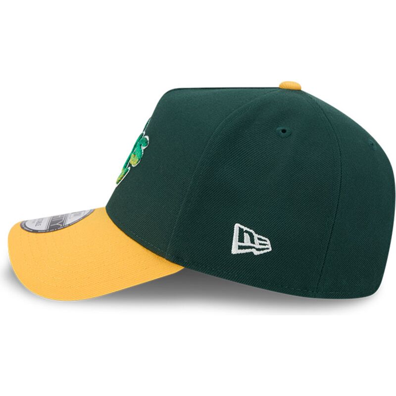 bone-curvo-verde-e-amarelo-snapback-9forty-a-frame-na-lifestyle-f1-da-oakland-athletics-mlb-da-new-era bone-curvo-verde-e-amarelo-snapback-9forty-a-frame-na-lifestyle-f1-da-oakland-athletics-mlb-da-new-era