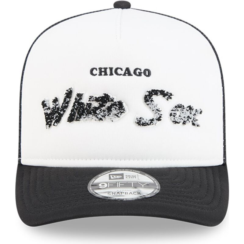 bone-trucker-preto-e-branco-9fifty-a-frame-na-lifestyle-f1-da-chicago-white-sox-mlb-da-new-era