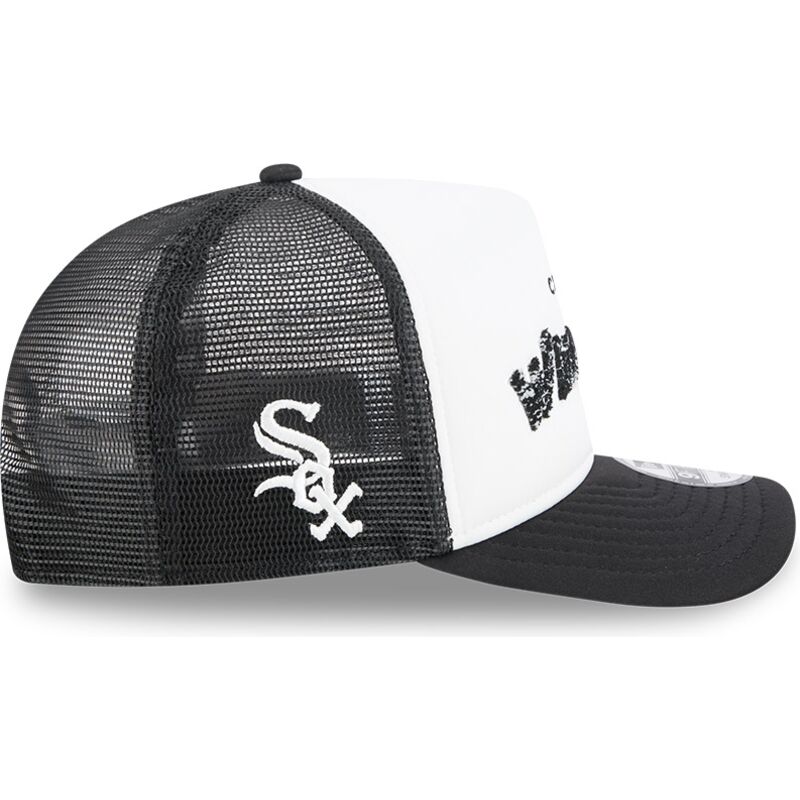 bone-trucker-preto-e-branco-9fifty-a-frame-na-lifestyle-f1-da-chicago-white-sox-mlb-da-new-era