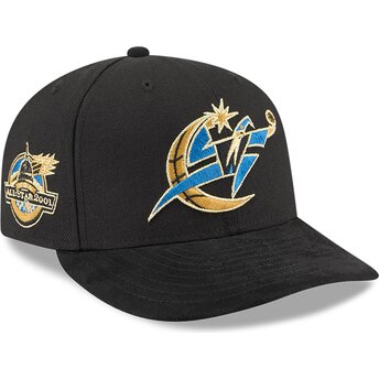 Boné curvo preto snapback 9FIFTY NA Lifestyle F1 da Washington Wizards NBA da New Era