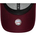 bone-curvo-vermelho-ajustavel-para-mulheres-com-logo-rosa-9forty-metallic-logo-da-new-york-yankees-mlb-da-new-era