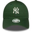 bone-curvo-verde-ajustavel-para-mulheres-9twenty-league-essential-midi-da-new-york-yankees-mlb-da-new-era
