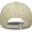 bone-curvo-bege-ajustavel-com-logo-castanho-9twenty-denim-da-new-york-yankees-mlb-da-new-era