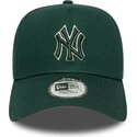 bone-curvo-verde-snapback-com-logo-verde-e-frame-team-outline-da-new-york-yankees-mlb-da-new-era