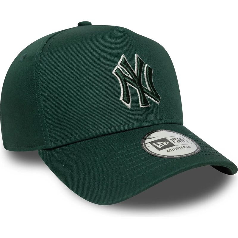 bone-curvo-verde-snapback-com-logo-verde-e-frame-team-outline-da-new-york-yankees-mlb-da-new-era