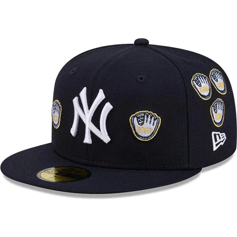 bone-plano-azul-marinho-justo-59fifty-spike-lee-gloves-da-new-york-yankees-mlb-da-new-era bone-plano-azul-marinho-justo-59fifty-spike-lee-gloves-da-new-york-yankees-mlb-da-new-era