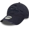 bone-curvo-azul-marinho-ajustavel-com-logo-azul-marinho-9twenty-distress-wordmark-da-new-york-yankees-mlb-da-new-era