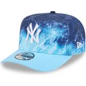 bone-curvo-azul-snapback-9fifty-a-frame-deep-water-da-new-york-yankees-mlb-da-new-era