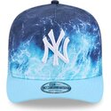 bone-curvo-azul-snapback-9fifty-a-frame-deep-water-da-new-york-yankees-mlb-da-new-era