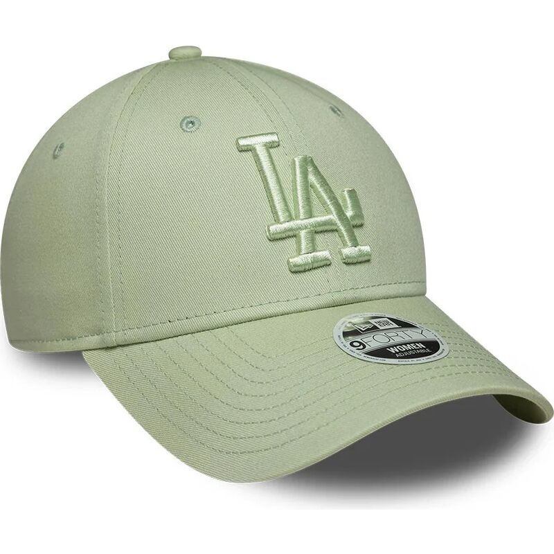 bone-curvo-verde-ajustavel-para-mulheres-com-logo-verde-9forty-league-essential-da-los-angeles-dodgers-mlb-da-new-era bone-curvo-verde-ajustavel-para-mulheres-com-logo-verde-9forty-league-essential-da-los-angeles-dodgers-mlb-da-new-era