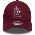 bone-curvo-grena-ajustavel-com-logo-grena-9forty-team-outline-da-los-angeles-dodgers-mlb-da-new-era