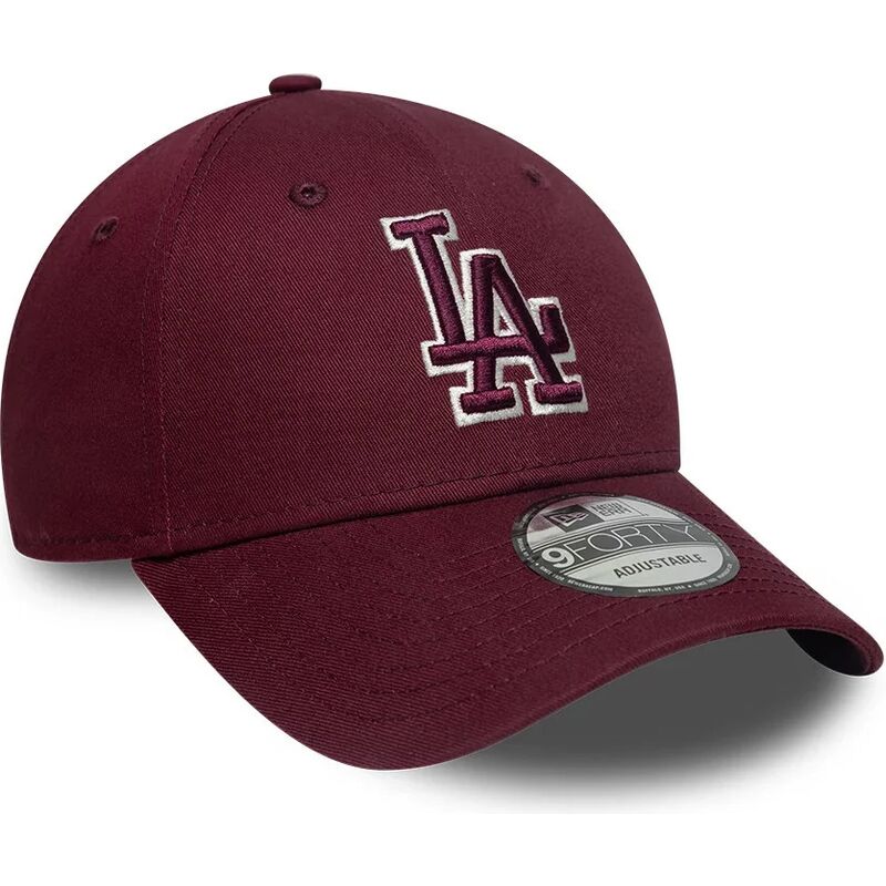 bone-curvo-grena-ajustavel-com-logo-grena-9forty-team-outline-da-los-angeles-dodgers-mlb-da-new-era
