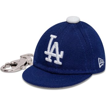 Chaveiro azul Mini Cap Keychain da Los Angeles Dodgers MLB da New Era